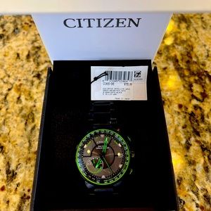 NWT Citizen Eco-Drive Satellite Wave in black